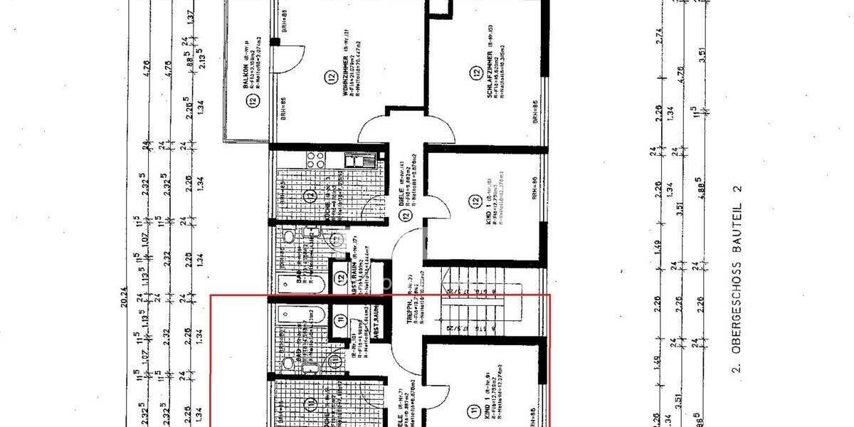 Etagenwohnung Bad Driburg - 3 Zimmer, 73 m&sup2;, 109.000&euro; | Angebot:19334633