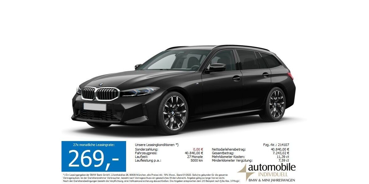 BMW 320 14.100 km 40.840 &euro; Paderborn 33100