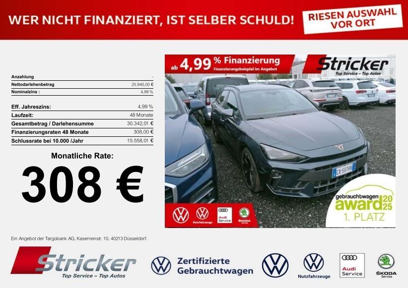 Cupra Leon 19.864 km 25.929 &euro; Horn-Bad Meinberg 32805