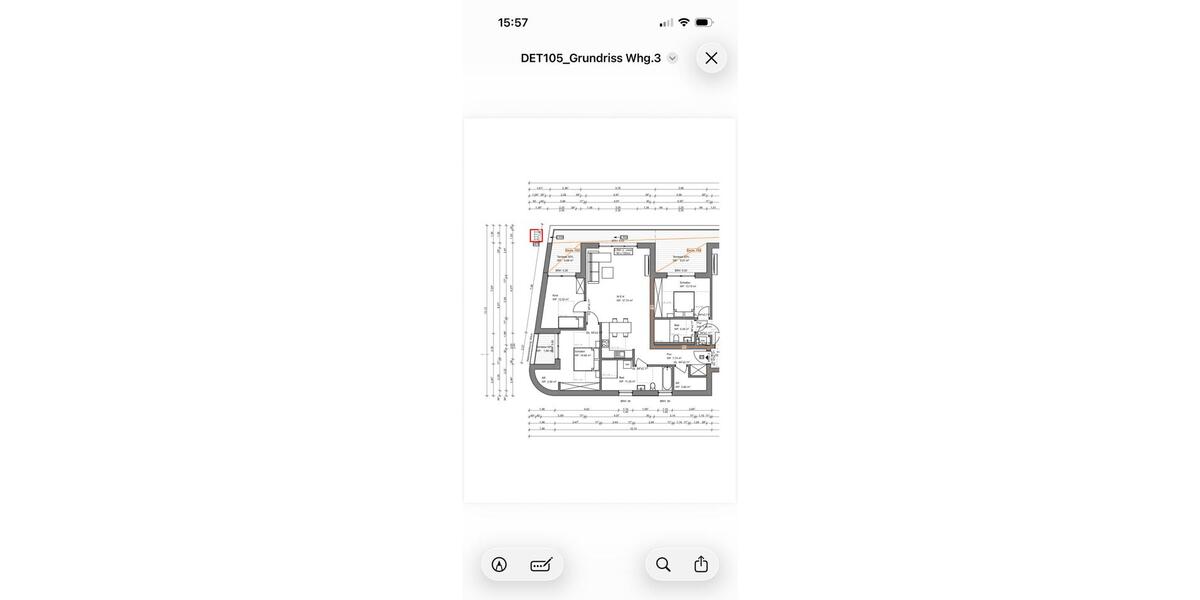 Etagenwohnung Bad Lippspringe - 3 Zimmer, 97 m&sup2;, 1.450&euro; | Angebot:27626215
