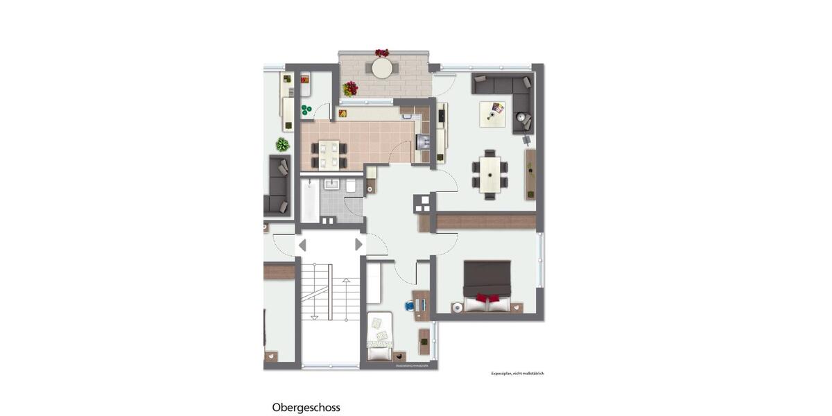 Etagenwohnung Paderborn Neuenbeken - 3 Zimmer, 76 m&sup2;, 722&euro; | Angebot:27605352
