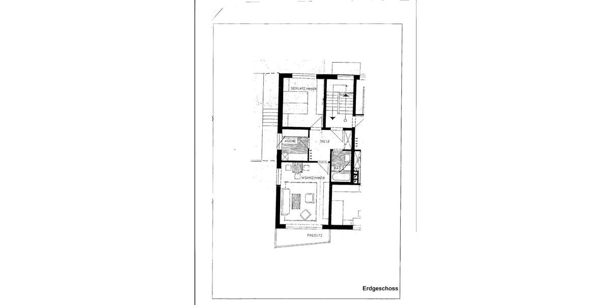 Hochparterre Detmold - 2 Zimmer, 50 m&sup2;, 138.000&euro; | Angebot:26993470