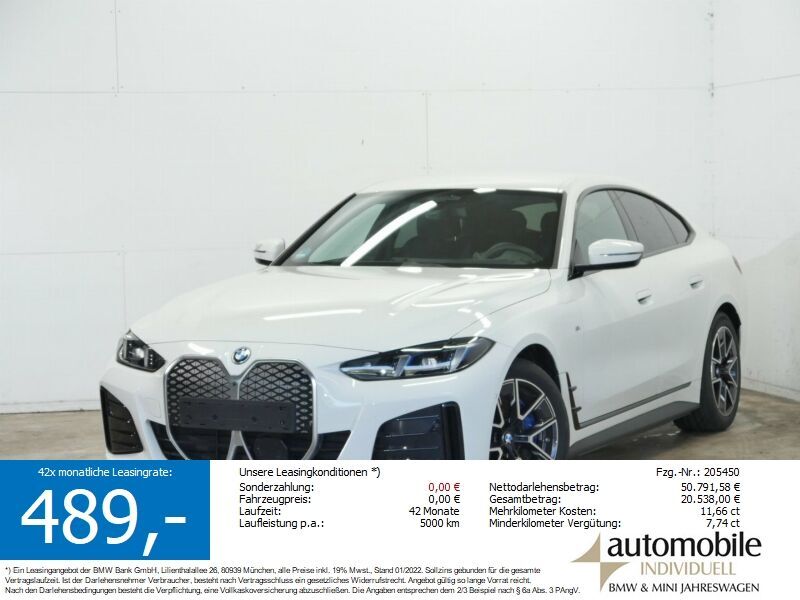 BMW i4 18.990 km 49.840 € Paderborn 33100