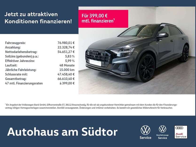 Audi Q8 34.196 km 76.980 € Rietberg 33397