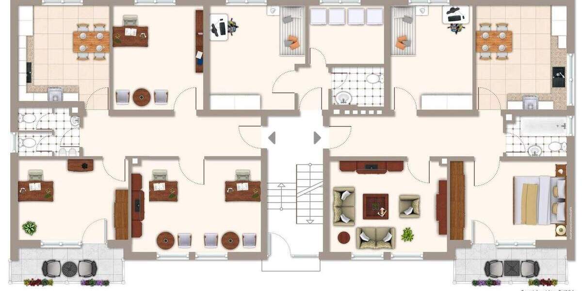 Mehrfamilienhaus, Wohnhaus Paderborn Kernstadt - 2 Zimmer, 1.200.000&euro; | Angebot:25687313