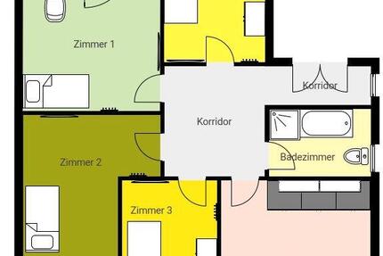 Wohnung Paderborn Univiertel - 4 Zimmer, 100 m&sup2;, 300&euro; | Angebot:26364303