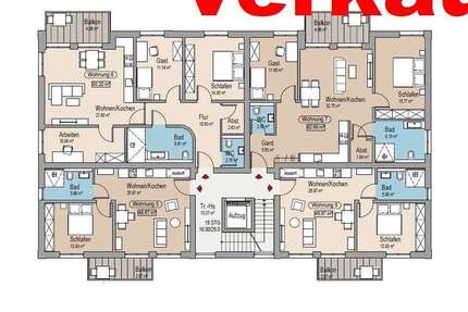 Wohnung Paderborn - 3 Zimmer, 83 m&sup2;, 411.900&euro; | Angebot:24270811