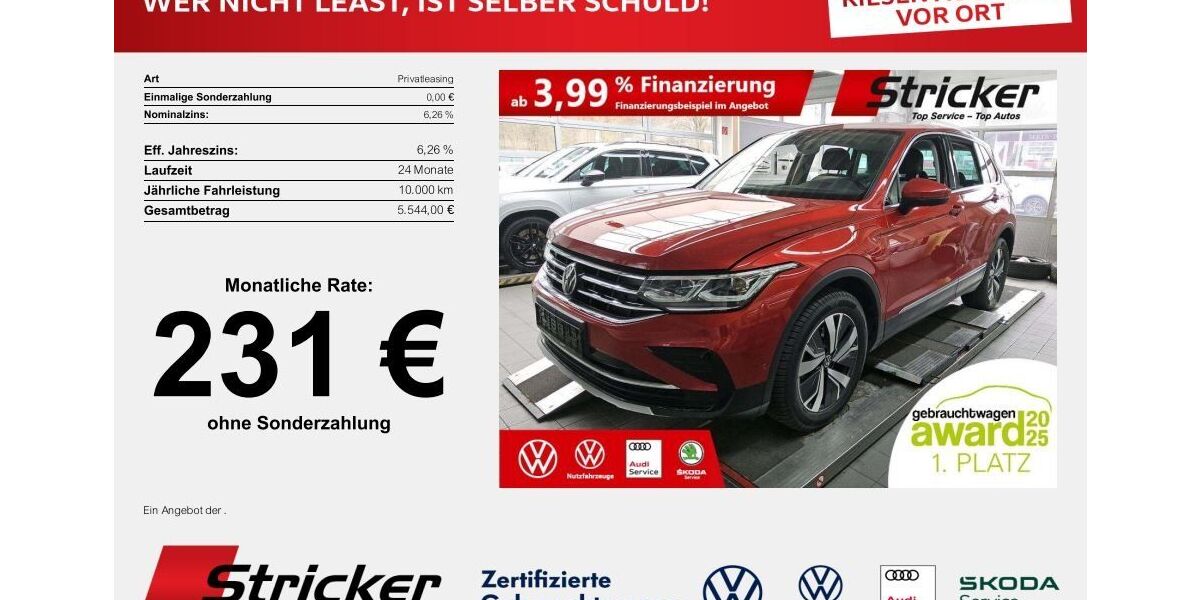 VW Tiguan 47.342 km 26.449 &euro; Detmold 32760
