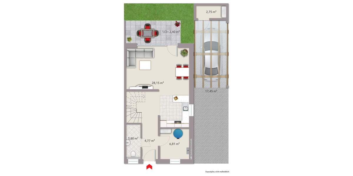 Doppelhaushälfte Schlangen - 5 Zimmer, 136 m&sup2;, 507.500&euro; | Angebot:25770188