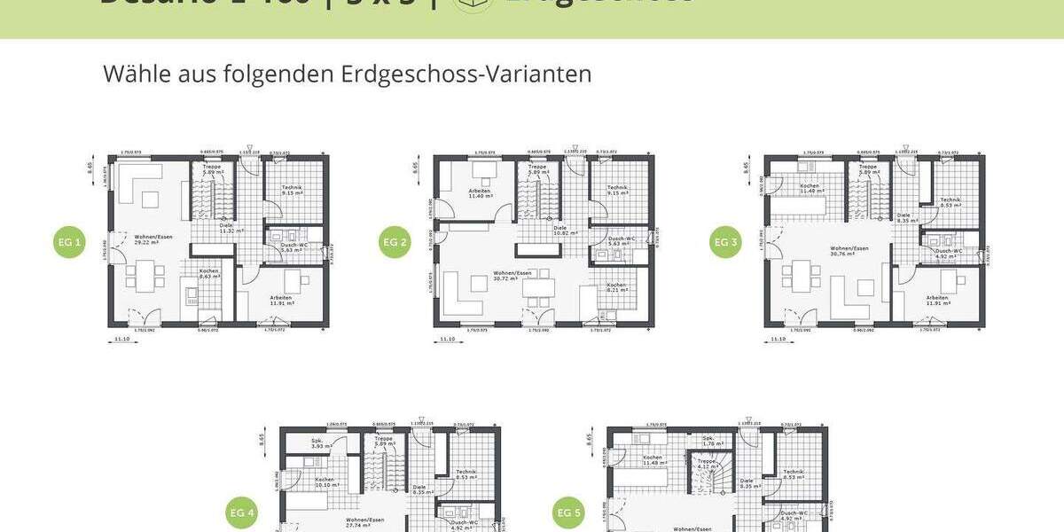 Einfamilienhaus Verl - 5 Zimmer, 160 m&sup2;, 673.100&euro; | Angebot:25675457