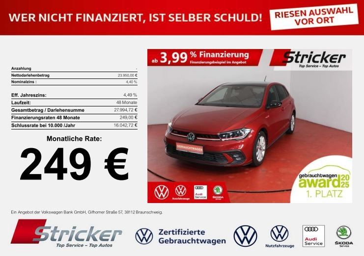 VW Polo 25.086 km 22.949 € Horn-Bad Meinberg 32805