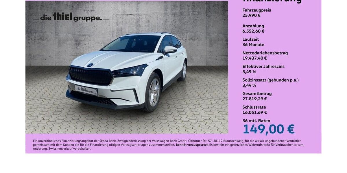 Skoda Enyaq 19.300 km 25.890 &euro; Paderborn 33104