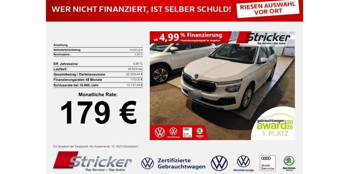 Skoda Kamiq 18.270 km 18.939 &euro; Horn-Bad Meinberg 32805