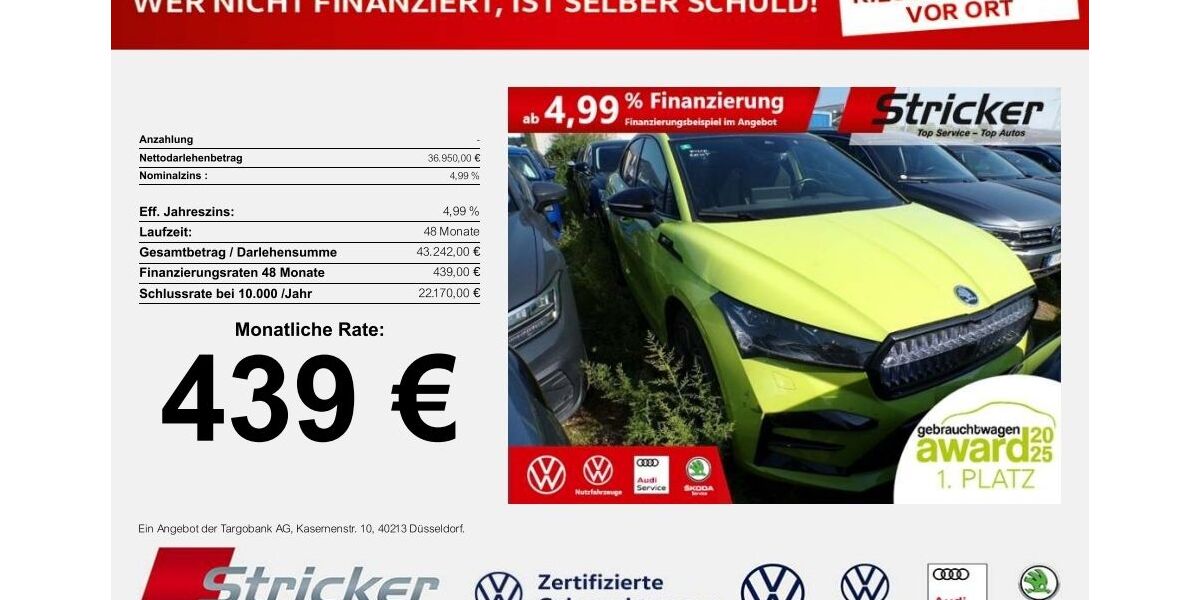 Skoda Enyaq 29.496 km 36.939 &euro; Horn-Bad Meinberg 32805