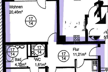 Wohnung Bielefeld Mitte - 3 Zimmer, 75 m&sup2;, 115.000&euro; | Angebot:25532506