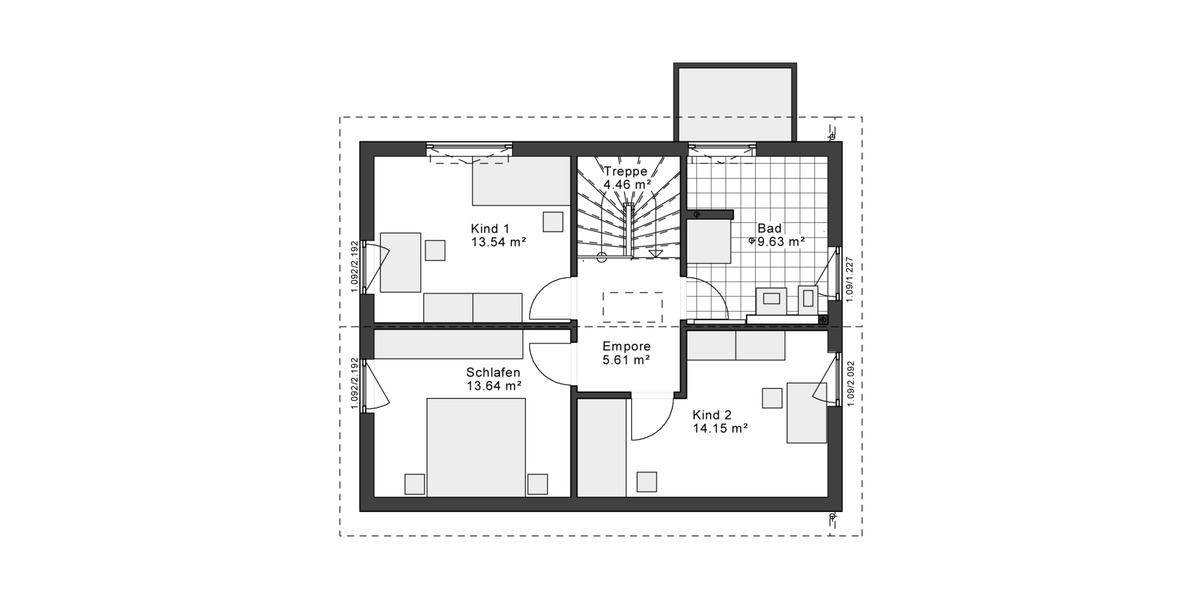 Einfamilienhaus Detmold Hiddesen - 3 Zimmer, 122 m&sup2;, 488.000&euro; | Angebot:26155890