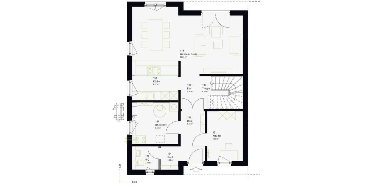 Doppelhaushälfte Lippstadt Kernstadt - 5 Zimmer, 140 m&sup2;, 319.580&euro; | Angebot:26797473