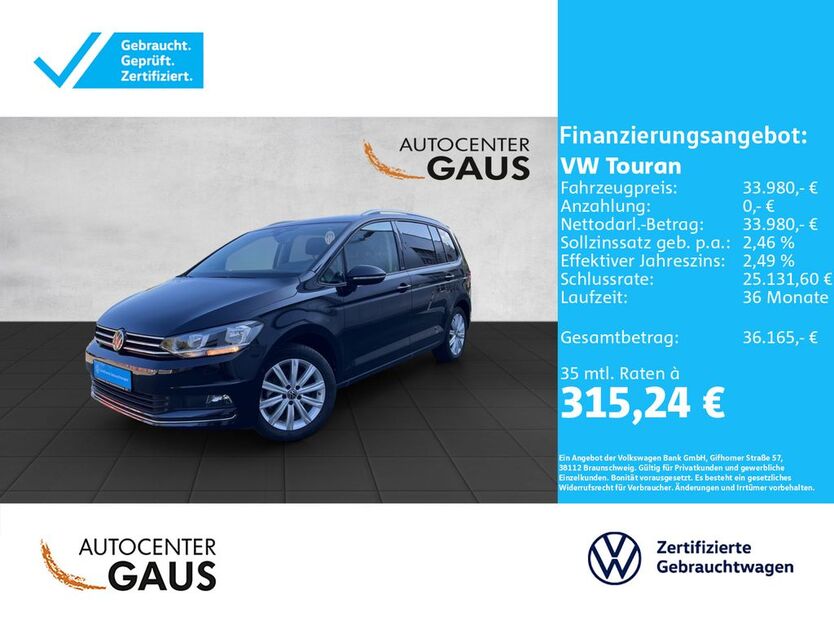 VW Touran 12.663 km 33.480 € Bielefeld 33699
