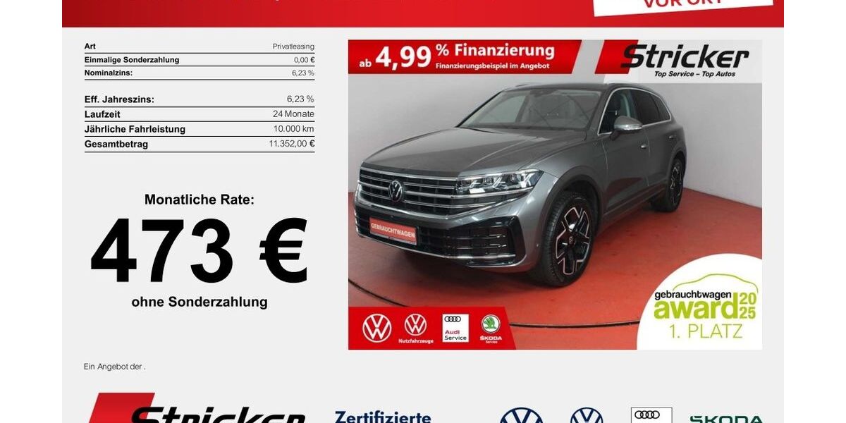 VW Touareg 24.855 km 49.949 &euro; Detmold 32760