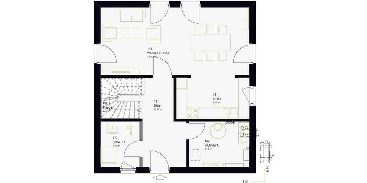 Einfamilienhaus Altenbeken - 4 Zimmer, 130 m&sup2;, 275.000&euro; | Angebot:26673827