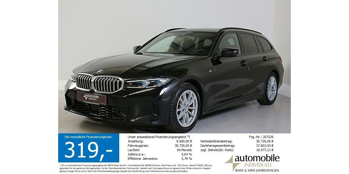 BMW 320 23.800 km 38.540 € Paderborn 33100