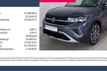 VW T-Cross 22.216 km 27.580 € Rietberg 33397
