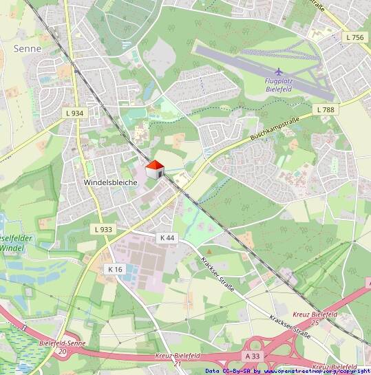 Gewerbegrundstück mit Baugenehmigung - sofort startklar in Bielefeld-Senne zimmer