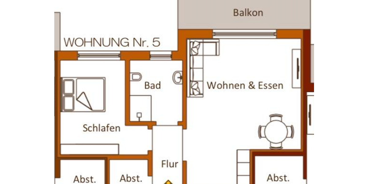 Etagenwohnung Geseke - 2 Zimmer, 71 m&sup2;, 998&euro; | Angebot:25161435