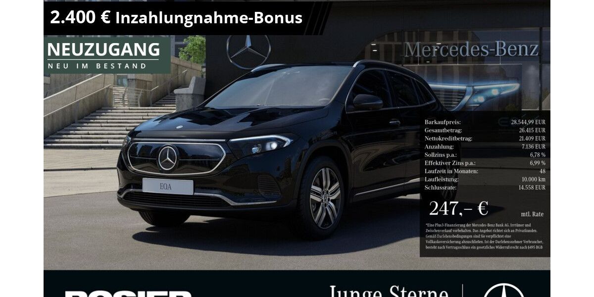 Mercedes-Benz EQA 54.204 km 28.545 &euro; Paderborn 33100