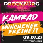 Dreckburg Open Air 2027 - Kamrad + Münchener Freiheit