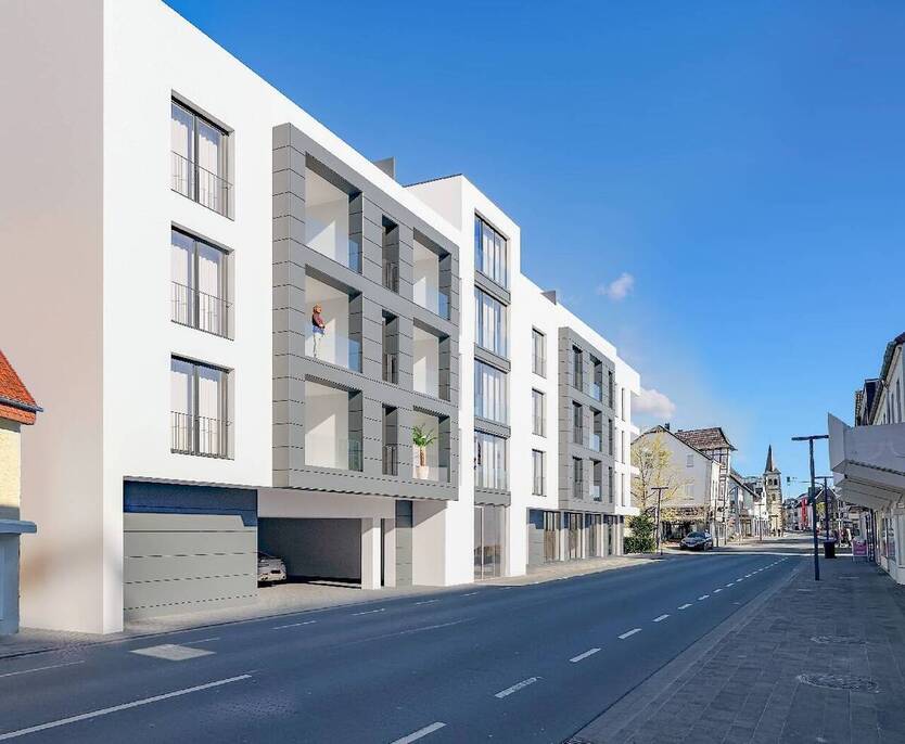 Neubauprojekt KFW 40 - QNG-Förderkredit zu 1.13% in Bad Lippspringe Wohnen und Gewerbe im Zentrum 2 zimmer