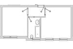 Etagenwohnung Horn-Bad Meinberg Bad Meinberg - 1.5 Zimmer, 39 m&sup2;, 300&euro; | Angebot:26130750