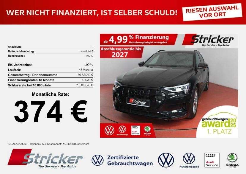 Audi e-tron 40.973 km 31.449 &euro; Detmold 32760