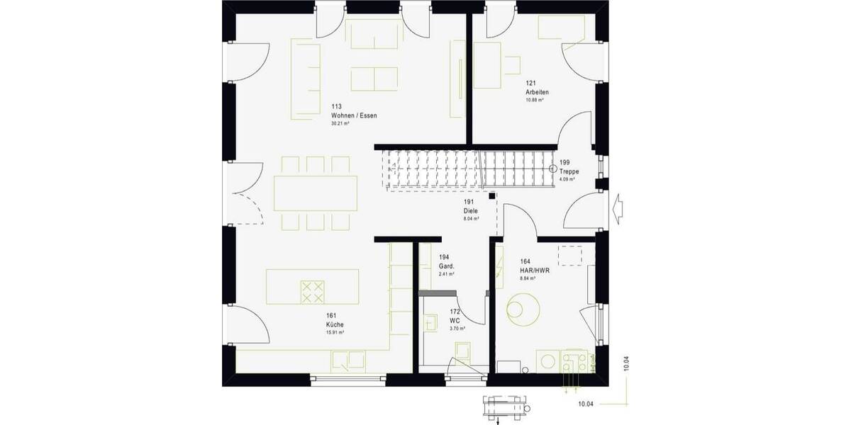 Einfamilienhaus Lippstadt Bökenförde - 5 Zimmer, 142 m&sup2;, 379.250&euro; | Angebot:26037356