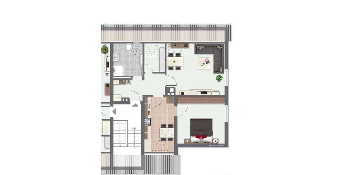 Dachgeschoßwohnung Paderborn Neuenbeken - 3 Zimmer, 62 m&sup2;, 589&euro; | Angebot:27577036