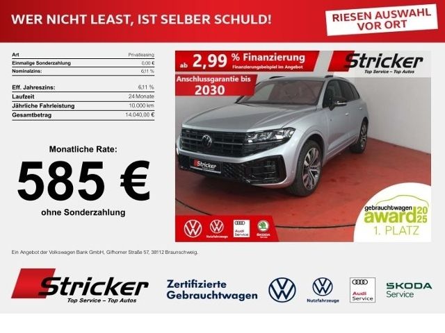 VW Touareg 8.132 km 69.299 &euro; Detmold 32760