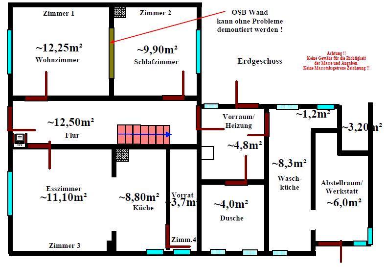 Einfamilienhaus Geseke - 10 Zimmer, 180 m&sup2;, 199.000&euro; | Angebot:26949676