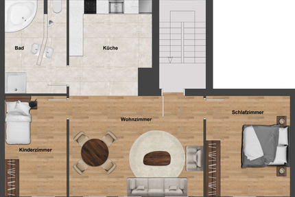 Wohnung Bad Lippspringe - 3 Zimmer, 76 m&sup2;, 646&euro; | Angebot:26335934