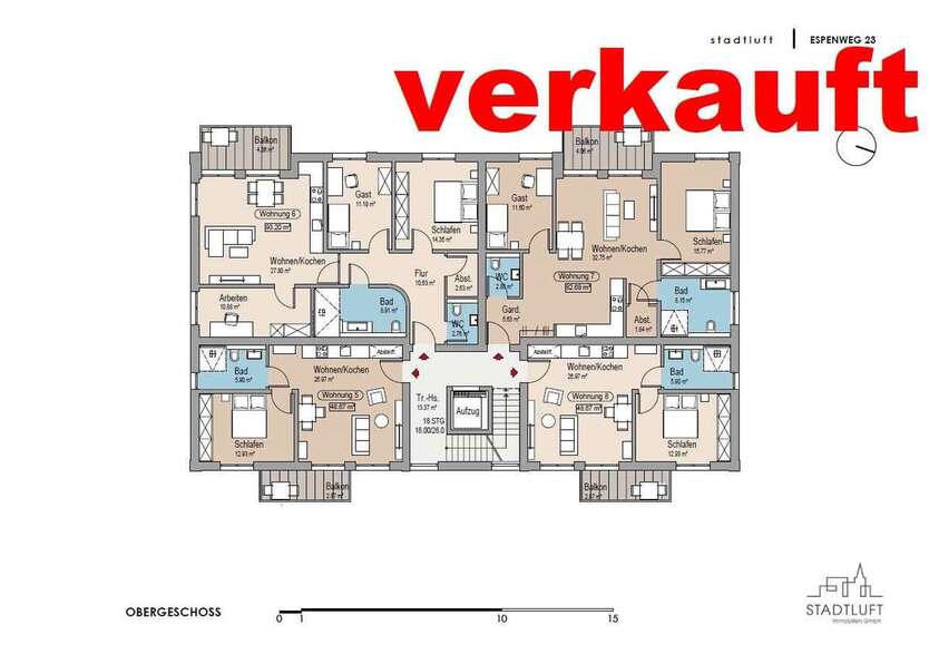 Wohnung zum Kaufen in Paderborn 411.900 € 82.68 m² 3 zimmer