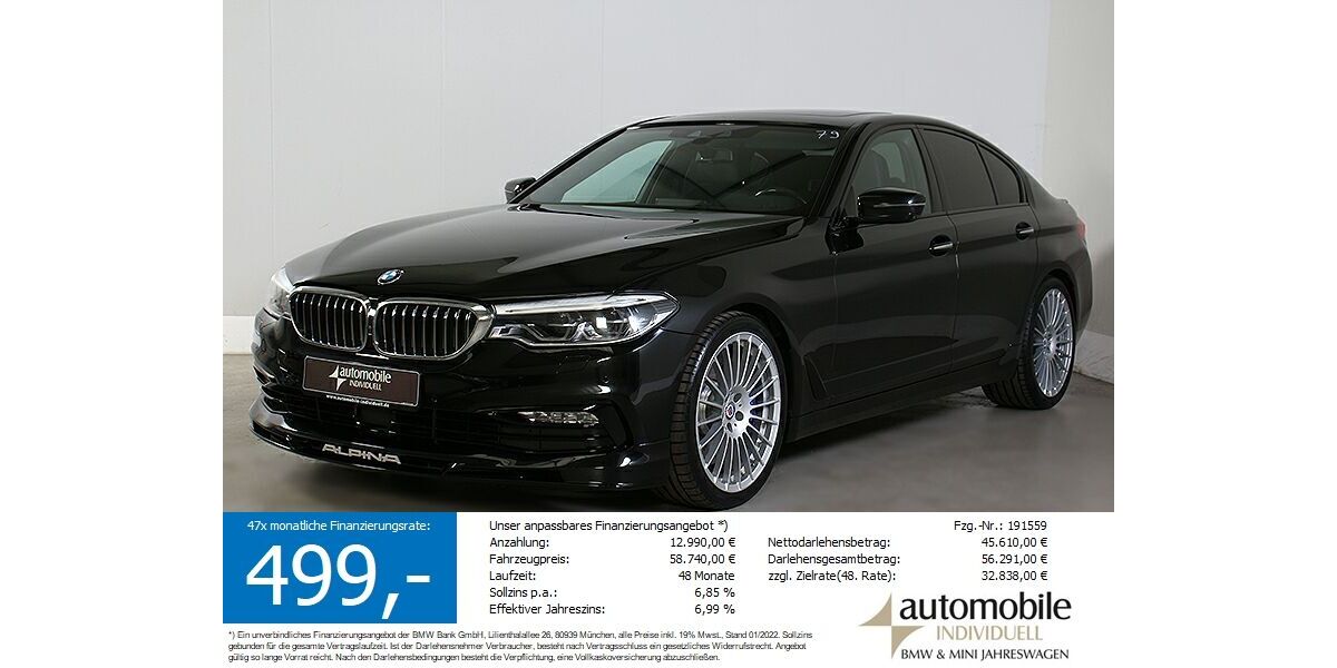 Alpina B5 122.000 km 51.640 € Paderborn 33100