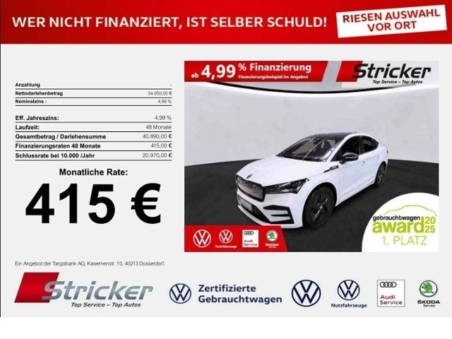 Skoda Enyaq 77.332 km 34.949 € Detmold 32760