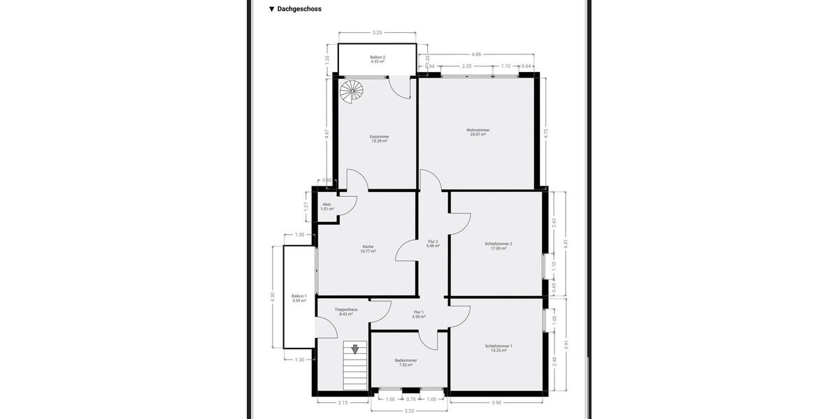 Dachgeschoßwohnung Paderborn Univiertel - 5 Zimmer, 120 m&sup2;, 1.690&euro; | Angebot:27597441