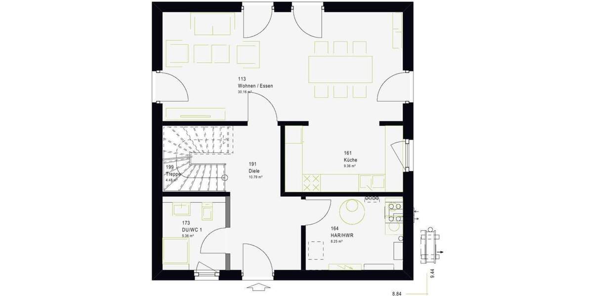 Einfamilienhaus Lichtenau - 4 Zimmer, 130 m&sup2;, 275.500&euro; | Angebot:25317881