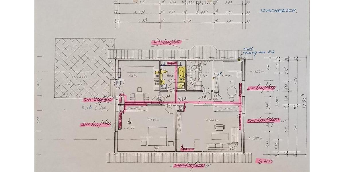 Dachgeschoßwohnung Altenbeken - 3 Zimmer, 112 m&sup2;, 730&euro; | Angebot:26462906
