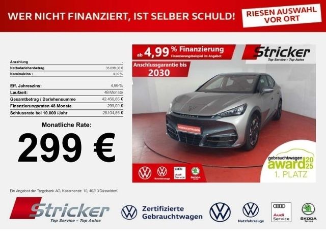 Cupra Tavascan 25.608 km 35.889 € Horn-Bad Meinberg 32805