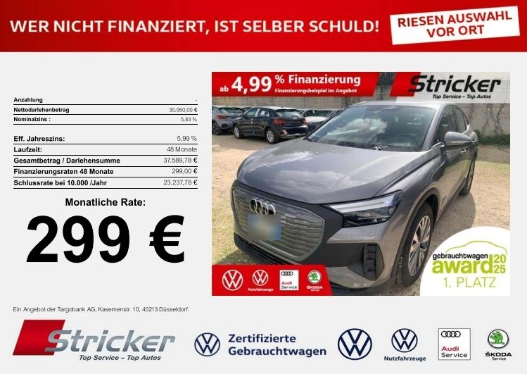 Audi Q4 e-tron 21.449 km 30.949 &euro; Horn-Bad Meinberg 32805