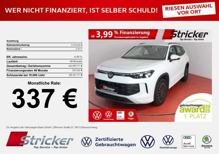 VW Tayron 26.171 km 37.979 &euro; Horn-Bad Meinberg 32805