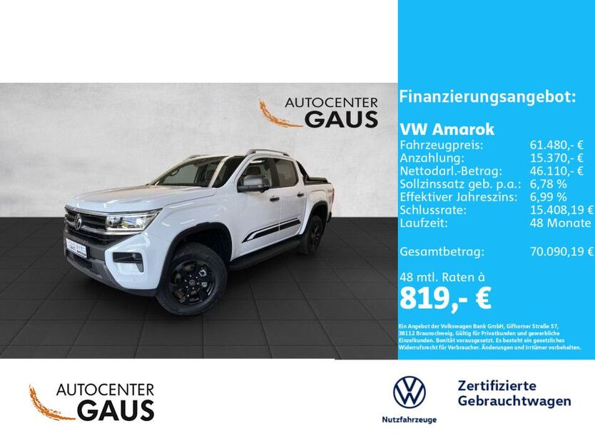 VW Amarok 12.670 km 61.480 € Bielefeld 33699
