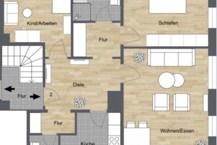 Wohnung Bielefeld Mitte - 3 Zimmer, 80 m&sup2;, 800&euro; | Angebot:26449052