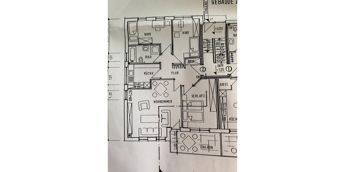Etagenwohnung Hövelhof - 4 Zimmer, 88 m&sup2;, 1.040&euro; | Angebot:27626608